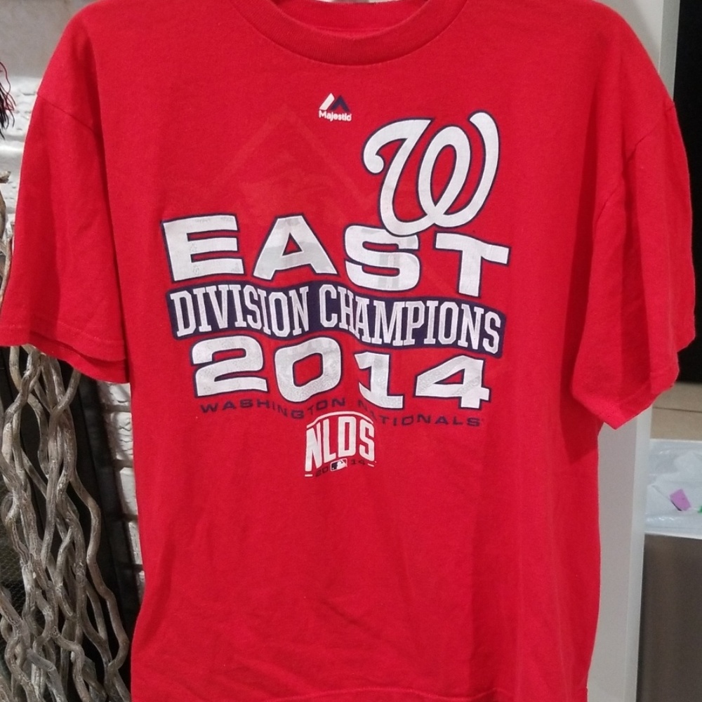 2014 NLDS Washington Nationals Shirt Size L